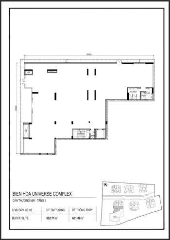 Bán siêu phẩm Minishop tại Biên Hoà Universe Complex 632m2 làm siêu thị tại TP Biên Hoà ký HD 10%