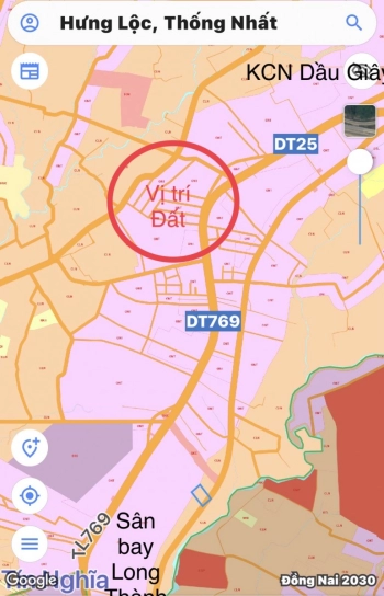 Lô đất ngay KCN DẦU GIÂY,Hưng Lộc Sổ riêng full thổ cư,DT 5x24 giá FO Chỉ 860Tr LH: 0907215279