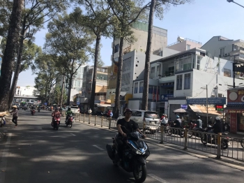 Cho thuê nhà nguyên căn 4 tầng,  2 mặt tiền phường 8 quận 10