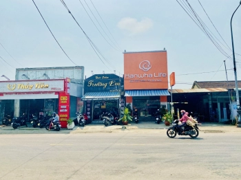 Bán Đất 2 Mặt Tiền Sát Quốc Lộ 1A.Kinh Doanh buôn bán.Đất Đô Thị.CK 7%