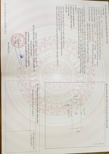 Bán Đất khối 6 thị trấn quán hành