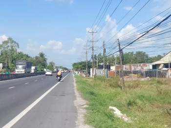 Đất MT QL1 Vĩnh Long, xã Tân Phú, huyện Tam Bình