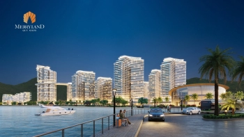 Booking 20 triệu/ căn Marina District trong đại Quần thể Merry land Quy Nhơn,cạnh bến du thuyền