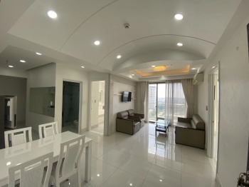 Cho thuê căn hộ Hưng Phúc thiết kế 2PN, 2WC, giá rẻ 16tr/tháng.