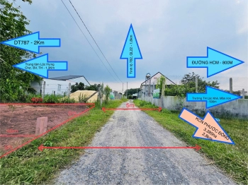 Cần bán gấp đất lô đất ở KP Gia Lộc Trảng Bàng