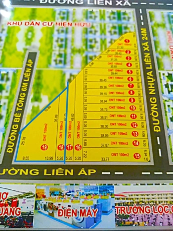 Lô góc, giá rẻ Lộc Phú, Lộc Ninh