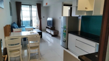 Cho thuê căn hộ Saigon Royal MT Bến Vân Đồn Q4 2 phòng ngủ, tầng cao, full nội thất