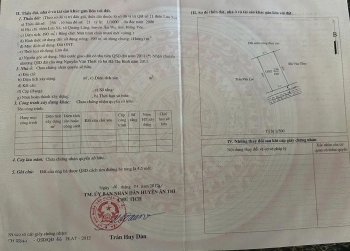 bán đất chính chủ quãng lãng Ân THii