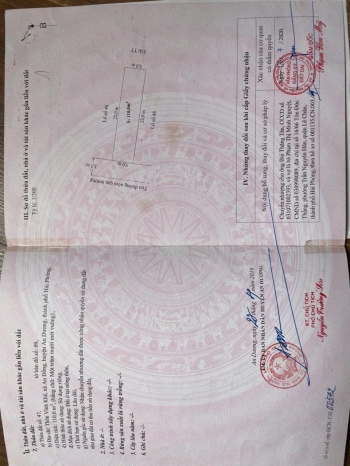 Chính chủ bán lô đất trục chính  Vĩnh Khê An Đồng