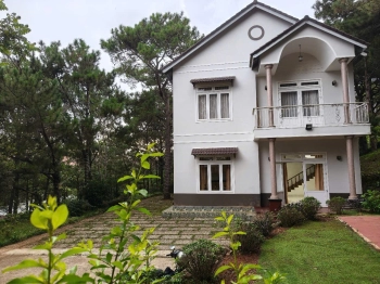 CHO THUÊ VILLA SÂN VƯỜN 5 PHÒNG TOẠ LẠC RỪNG THÔNG PHƯỜNG 8 ĐÀ LẠT GIÁ 25TR