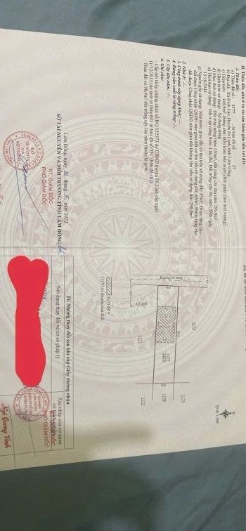 Đất Đinh Lạc 10x45m có 150m thổ đường ô tô giá 1,1 tỷ