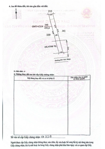 Đất mặt tiền kinh doanh ĐT750 Long Hòa Tp.HCM (Bình Dương)