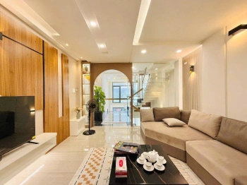 NHÀ PHỐ 4 TẦNG XE LEXUS ĐỂ TRONG NHÀ -LÊ ĐỨC THỌ -P13-Q GÒ VẤP