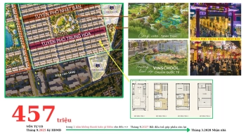 CHƯA ĐẾN 500 TRIỆU SỞ HỮU NGAY NHÀ PHỐ VINHOMES