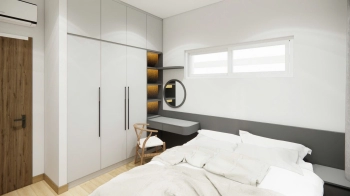 Cho thuê nhà phố Ecolake, 3 tầng căn góc sân vườn, full nội thất, sát bên đại học Việt Đức