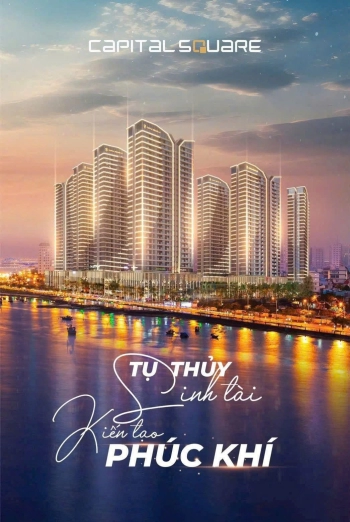 Capital Square - 2PN căn góc view mặt sông Hàn- Đà Nẵng - CK lên đến 15%