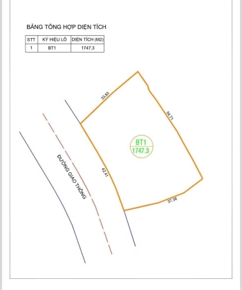 Sốc! Đất + biệt thự vườn Tam Đảo. Mặt tiền 42m, nở hậu phong thủy, giá chỉ hơn 5 tr/m ,sổ đỏ sang tên ngay