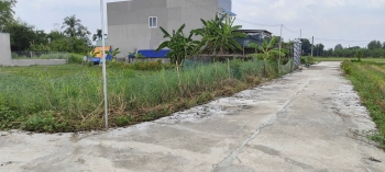 Cần tiền bán gấp lô đất 2 mặt tiền tại xã Phước Vân, Cần Đước, Long An – Giá tốt cho nhà đầu tư