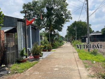 Bán lô đất liền kề nhà dân cách chợ Chơn Thành 2km