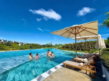 Bán đất gần hồ ngọc 1,35tỷ/150m2, full thổ cư, sổ hồng riêng, xây nhà được ngay